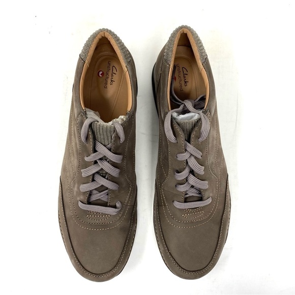 Clarks Women's Appley Tie Taupe Nubuck comfort shoes - Picture 4 of 7